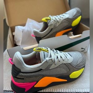 NWT Puma, Men’s RS-X, 384710 01, Highlighter. Size 12.